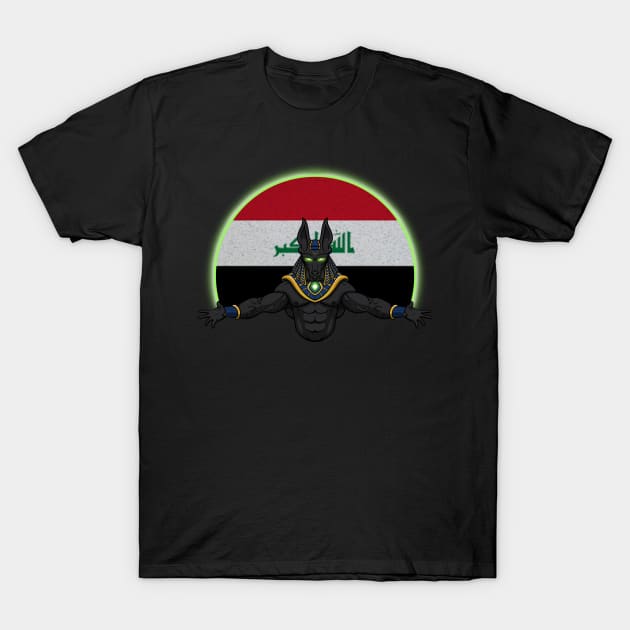 Anubis Iraq T-Shirt by RampArt